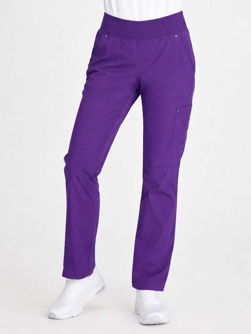 Healing Hands Purple Label Tori Yoga Scrub Pants - 9133T Size MT